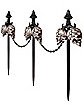 Skull Lawn Stakes - Decorations