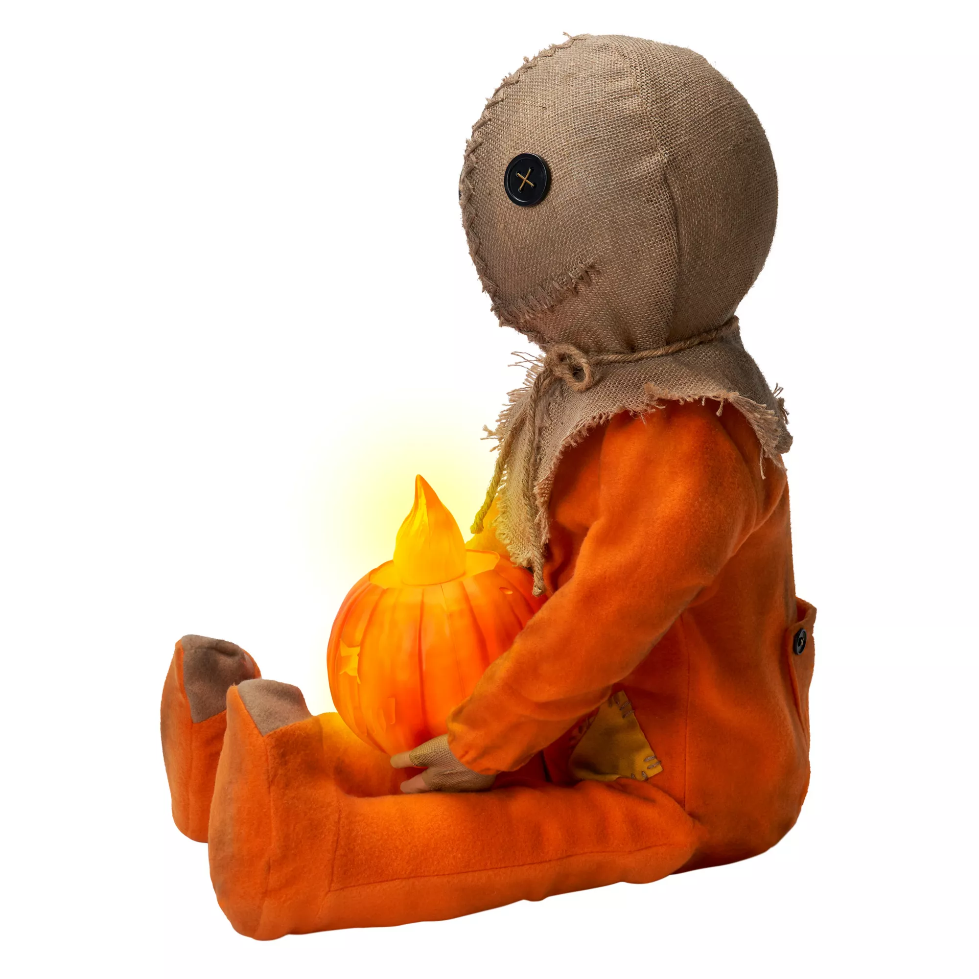 Light-Up Sitting Sam Doll - Trick 'r Treat at Spirit Halloween