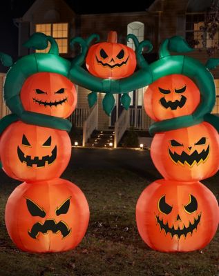 Jack-O'-Lantern Light-Up Mini Lantern Halloween Decorations