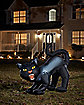 4 Ft Light-Up Scary Cat Inflatable - Decorations