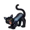4 Ft Light-Up Scary Cat Inflatable - Decorations at Spirit Halloween