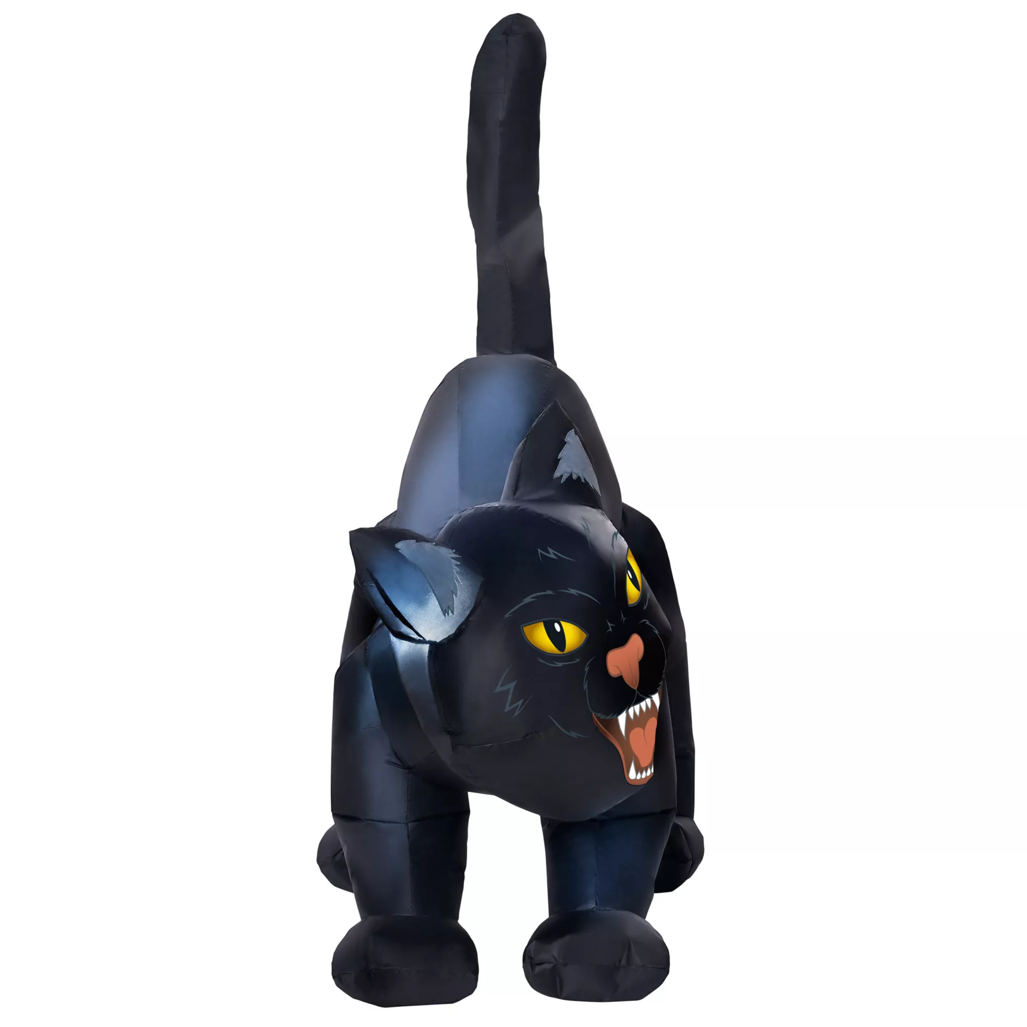4 Ft Light-Up Scary Cat Inflatable - Decorations at Spirit Halloween