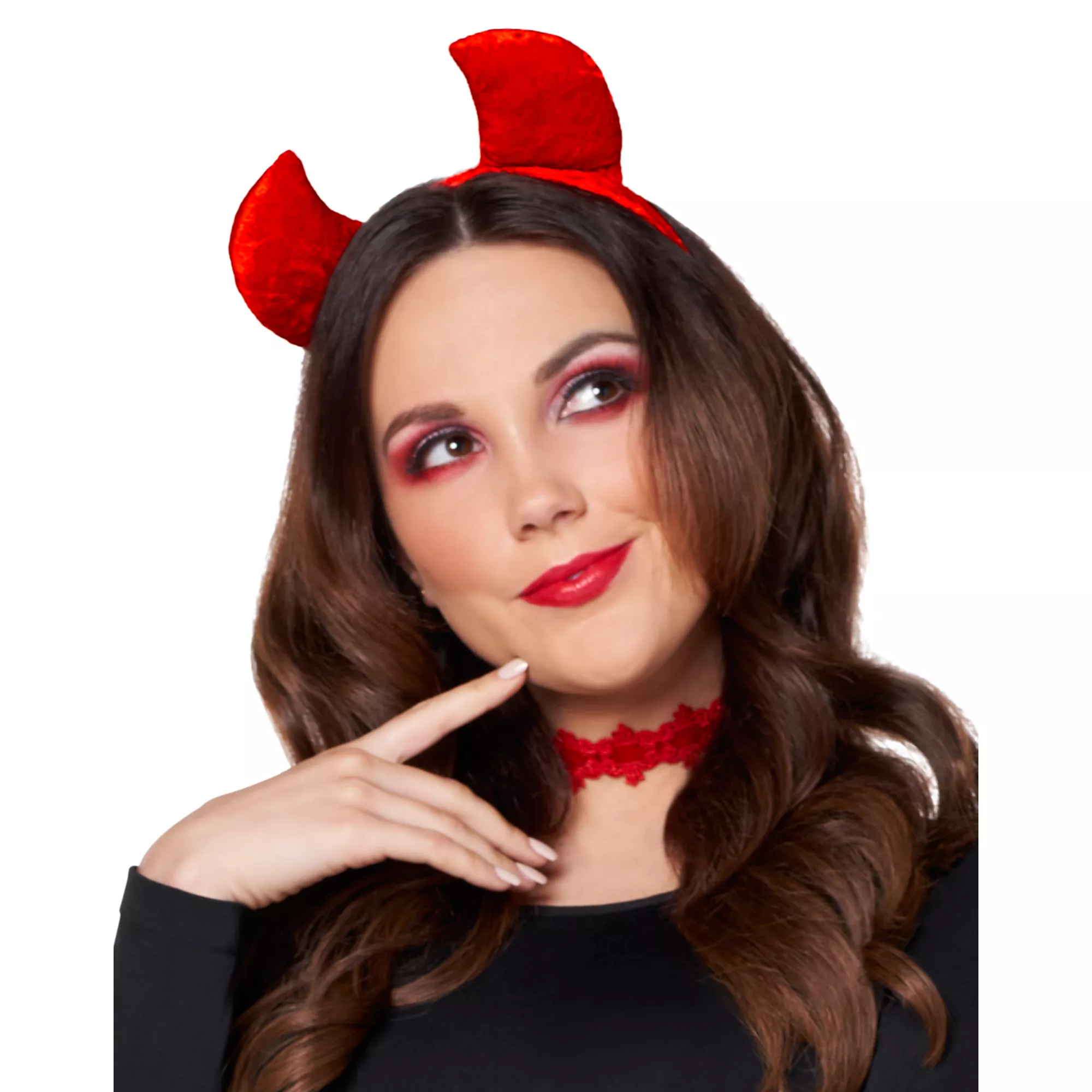Adult Red Velvet Devil Costume Kit at Spirit Halloween
