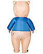 Adult Porky Pig Inflatable Costume - Looney Tunes