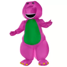 Adult Barney Inflatable Costume at Spirit Halloween