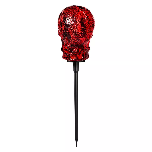 Burning Skull Pathway Markers at Spirit Halloween