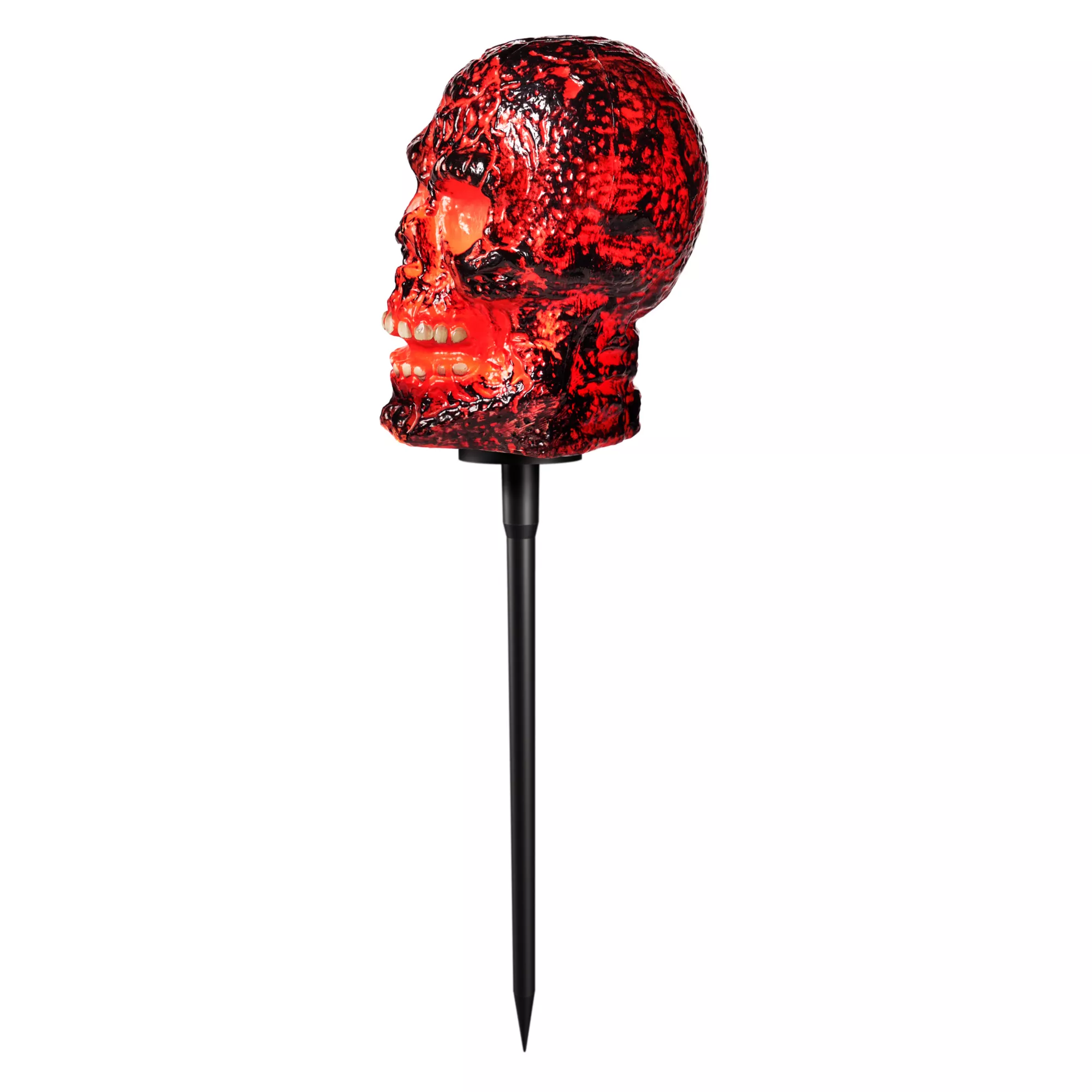 Burning Skull Pathway Markers at Spirit Halloween