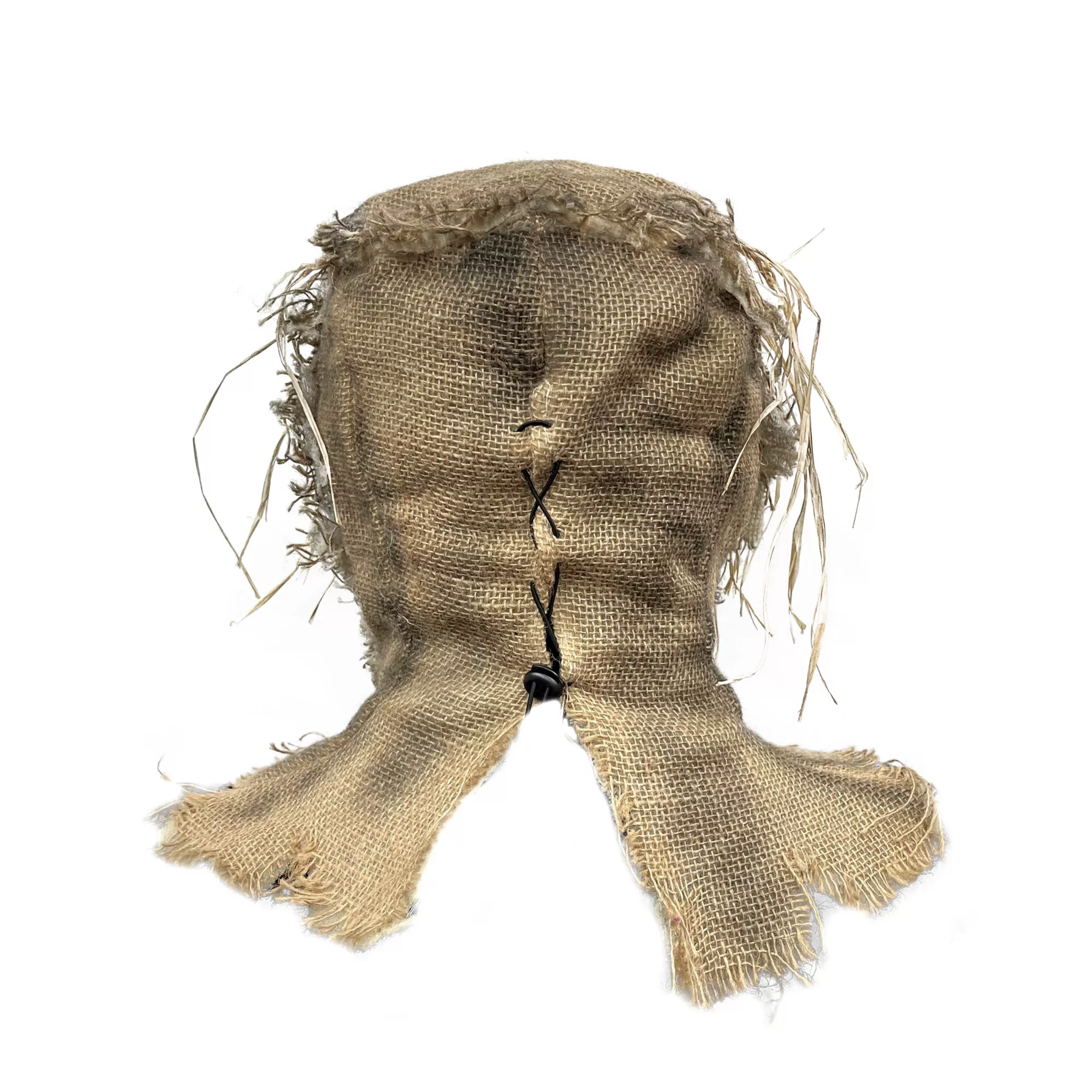 Scarecrow Burlap Full Mask at Spirit Halloween