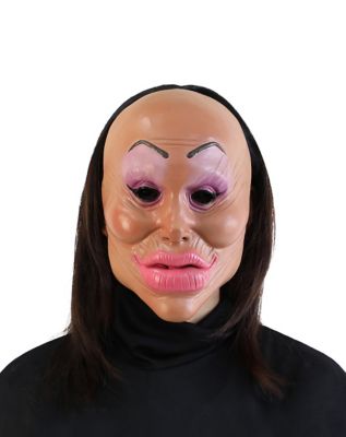 Plastic Woman Mask With Heart-Halloween, سكويقلز