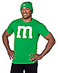 Adult Green M&M'S Costume Kit