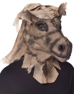 Scarecrow Horse Full Mask