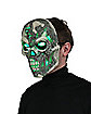Light-Up LED Toxic Zombie Half Mask