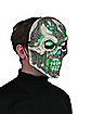 Light-Up LED Toxic Zombie Half Mask