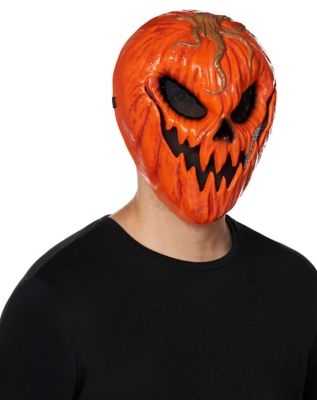 Evil Jack-O-Lantern Half Mask