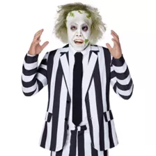 Beetlejuice Half Mask at Spirit Halloween