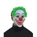 Light-Up El Wire Jokes on You Clown Half Mask at Spirit Halloween