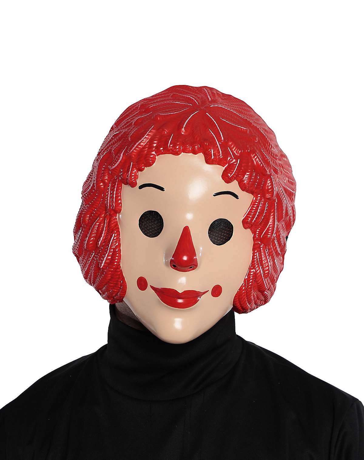 Vintage Rag Doll Half Mask