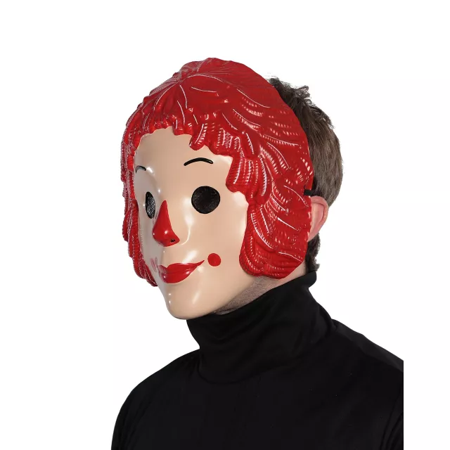 Vintage Rag Doll Half Mask at Spirit Halloween