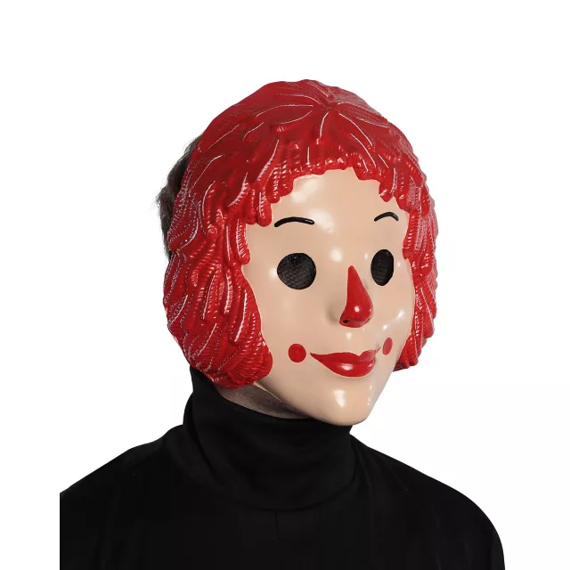 Vintage Rag Doll Half Mask at Spirit Halloween