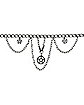 Pentagram Chain Choker Necklace