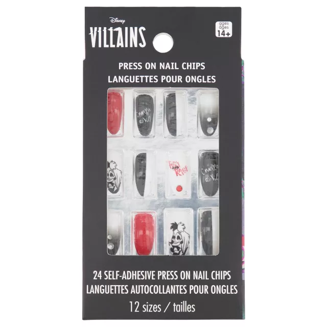 Classic Cruella Press On Nails - Disney Cruella at Spencer's
