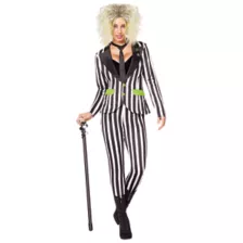 Adult Women's Beetlejuice Costume - Beetlejuice at Spencer's