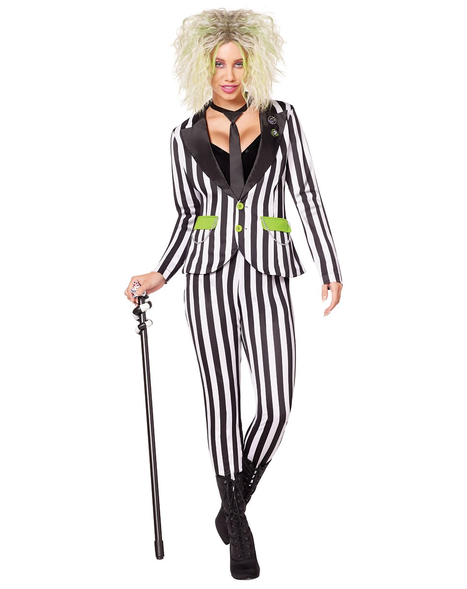 Adult Women's Beetlejuice Costume - Beetlejuice by Spirit Halloween