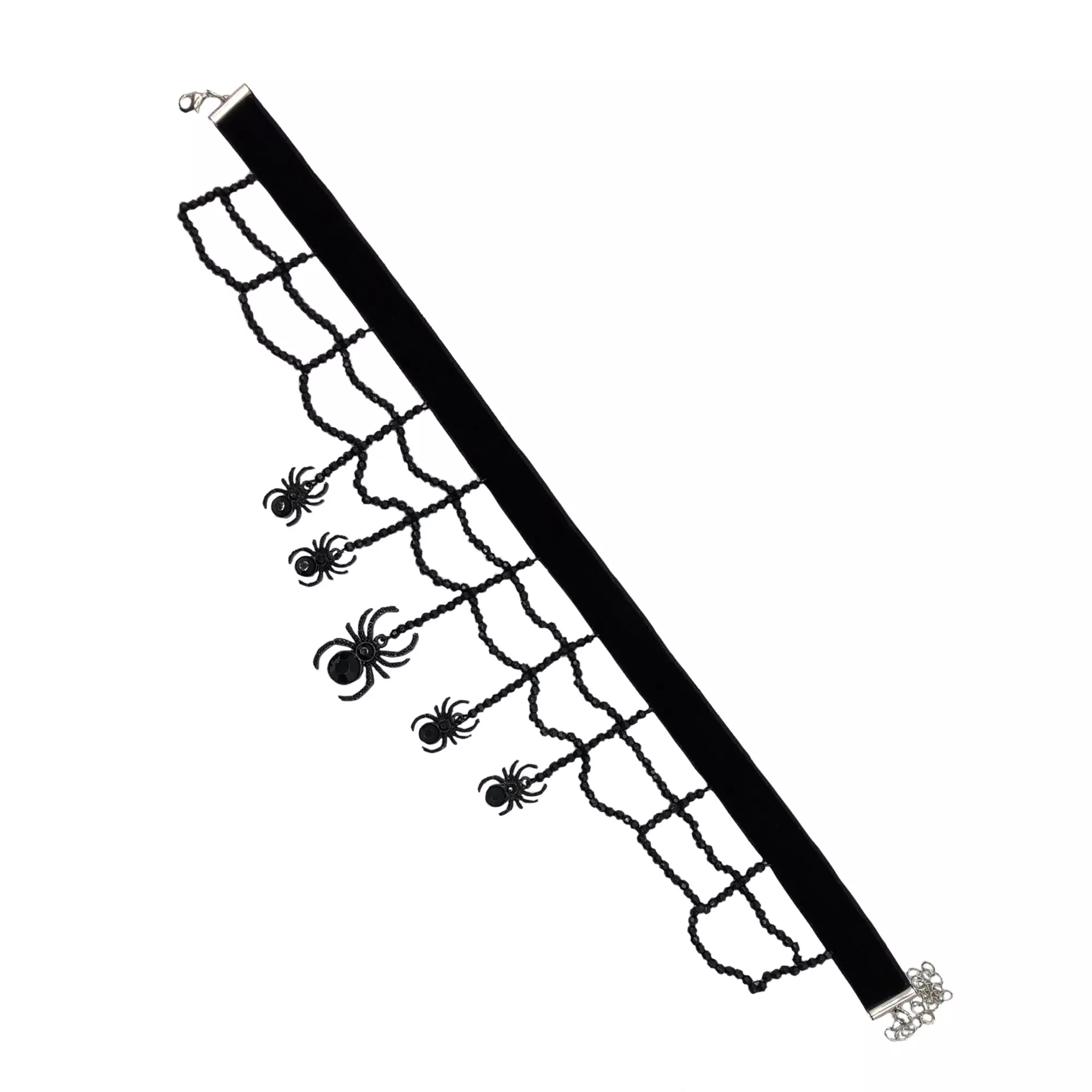 Witch Spider Web Choker Necklace at Spirit Halloween