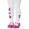 Toddler White Minnie Mouse Tights - Mickey and Friends at Spirit Halloween