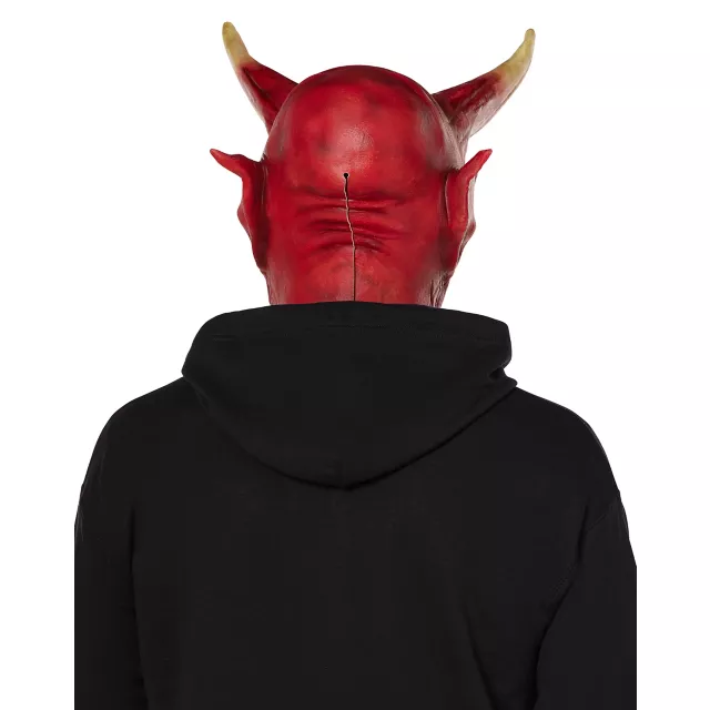 Devil Mask with Hands at Spirit Halloween