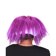 Purple Hair Clown Full Mask at Spirit Halloween