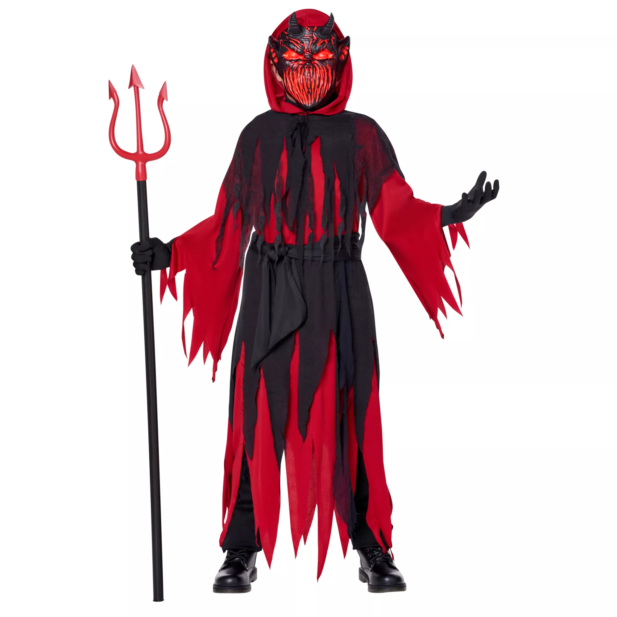 Kids Light-Up Devilish Demon Costume at Spencer's