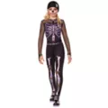 Kids Dark Rebel Skeleton Costume at Spencer's