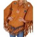 Adult Free Spirit Poncho Hippie Costume at Spirit Halloween