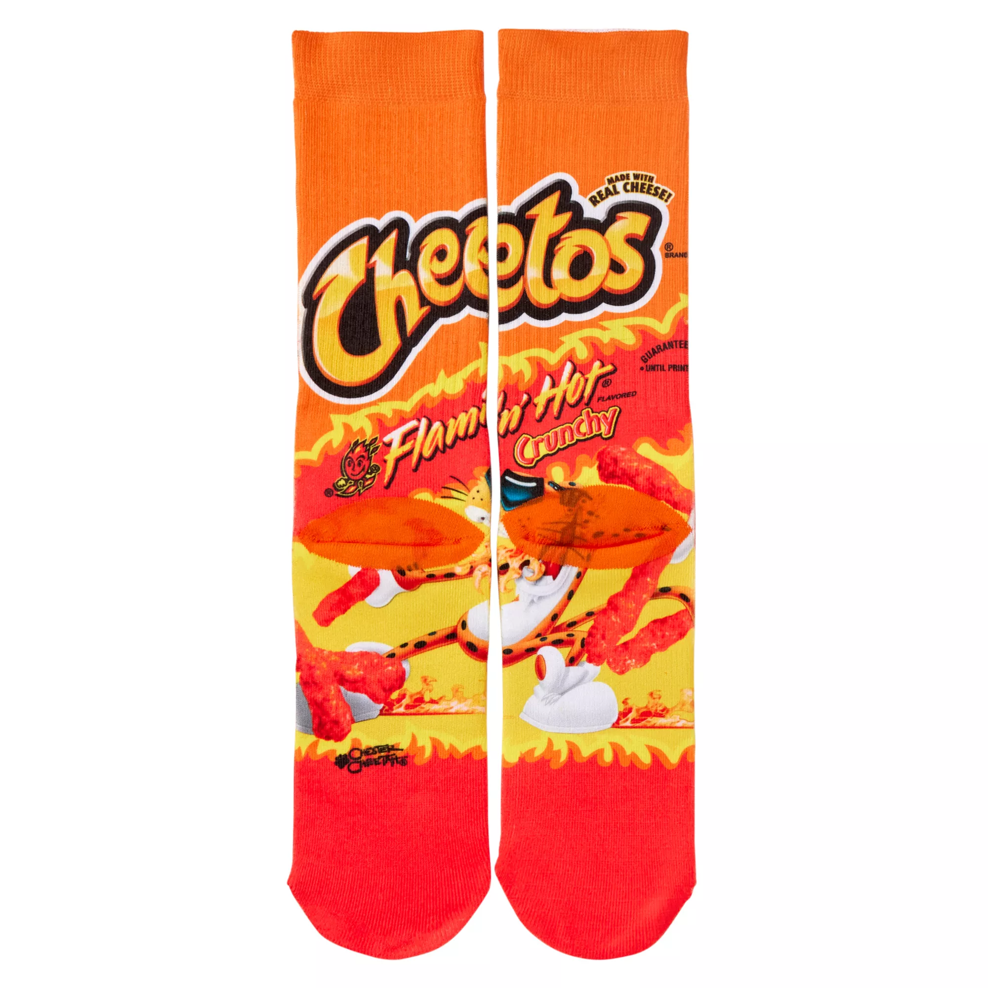 Flamin' Hot Cheetos Crew Socks at Spencer's