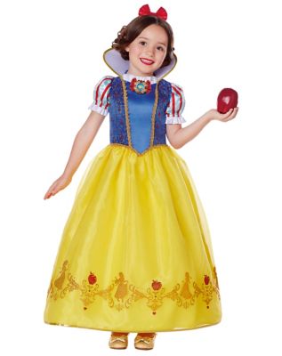 Toddler & Kids' Disney Snow White Blue/Yellow Light-Up Princess Dress  Halloween Costume, Assorted Sizes