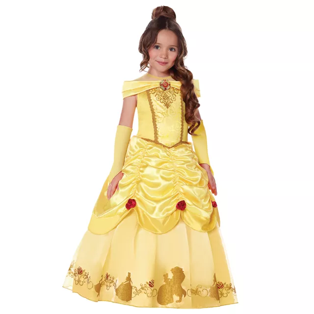 Toddler Long Belle Costume Beauty and The Beast by Spirit Halloween