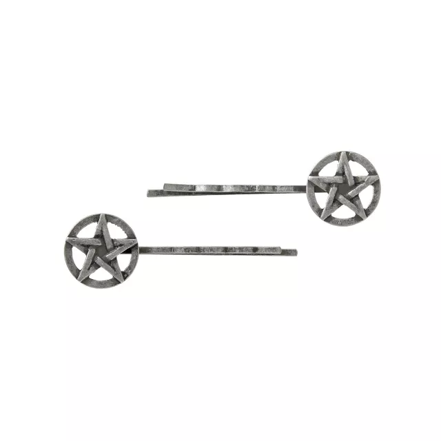 Pentagram Hair Clips at Spirit Halloween