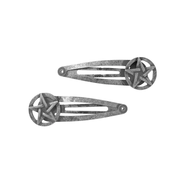 Pentagram Hair Clips at Spirit Halloween