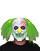 Neon Green Hair Clown Full Mask