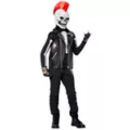 Kids Dark Rebel Punk Skeleton Costume at Spirit Halloween
