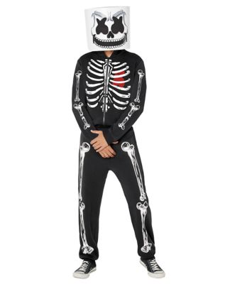 Adult Skeleton Marshmello Costume - Spirithalloween.com