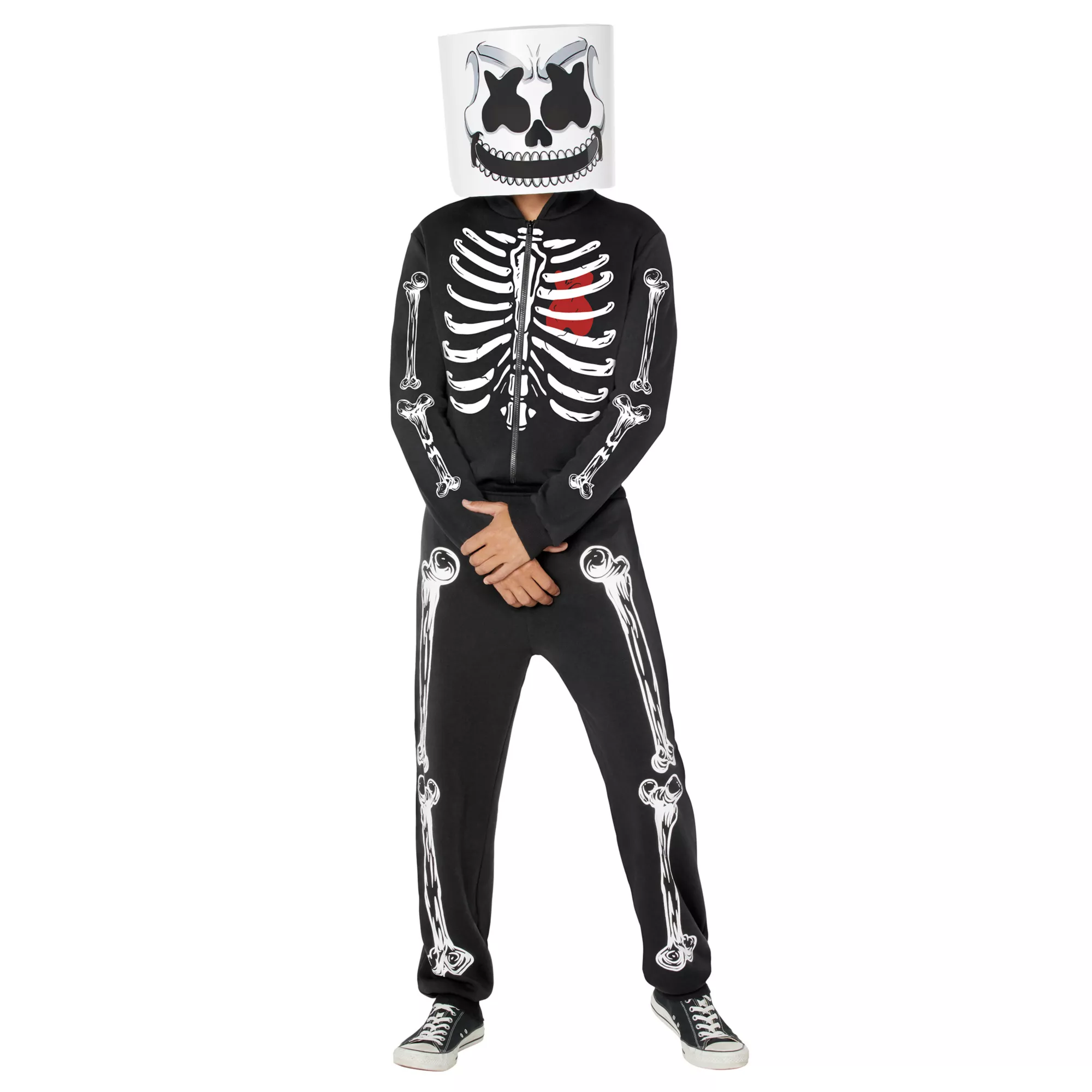 Adult Skeleton Marshmello Costume at Spirit Halloween