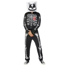 Adult Skeleton Marshmello Costume at Spirit Halloween