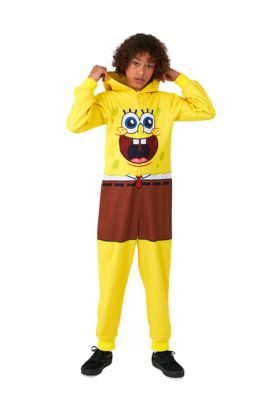 Kids SpongeBob SquarePants Hooded Jumpsuit Spirithalloween