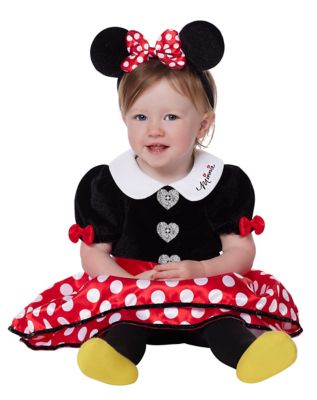 Minnie Mouse Baby Dress, Minnie Mouse Birthday Costume, Minnie Mouse  Inspired Outfit 