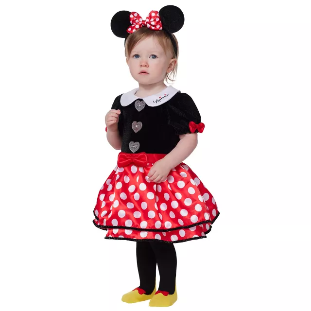 Baby Minnie Mouse Dress Costume - Mickey and Friends - Spirithalloween.com