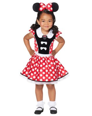 Toddler Minnie Mouse Red Dress Costume - Mickey and Friends ...