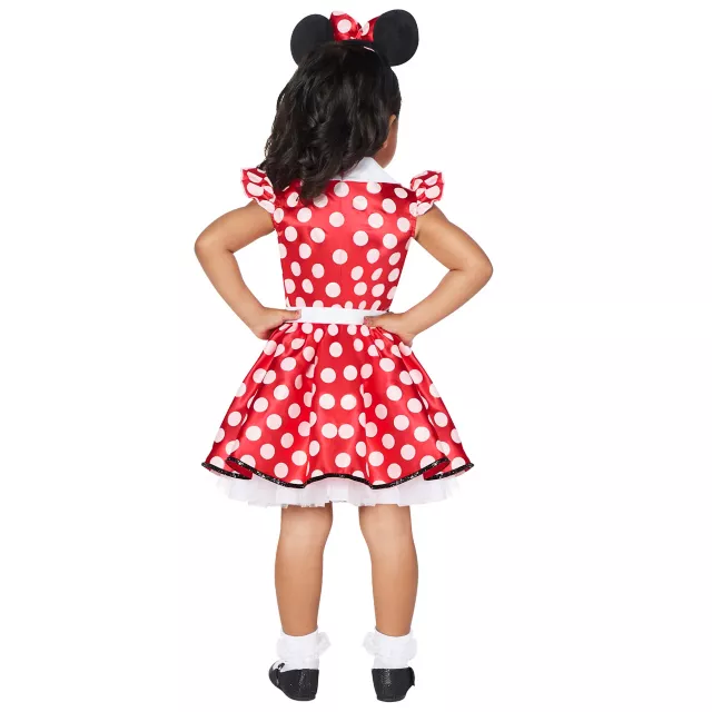 Toddler Minnie Mouse Red Dress Costume Mickey and Friends Spirithalloween