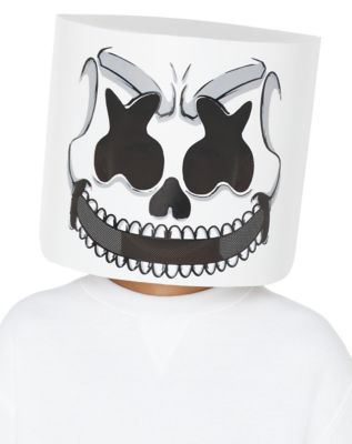 Kids Skeleton Marshmello Half Mask